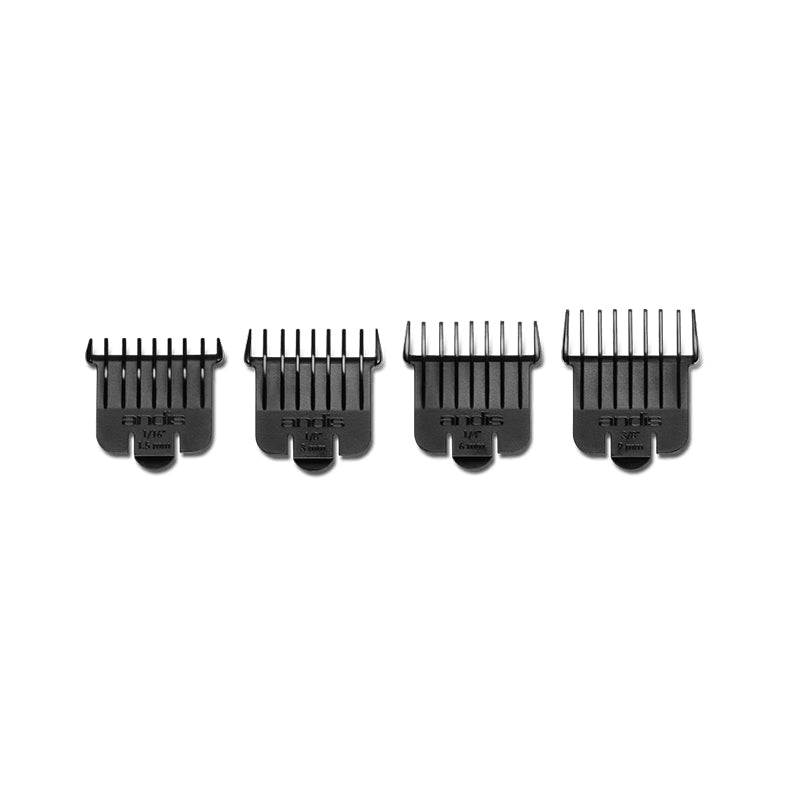 ANDIS Snap-On Blade Attachment Combs 4-Comb Set #23575