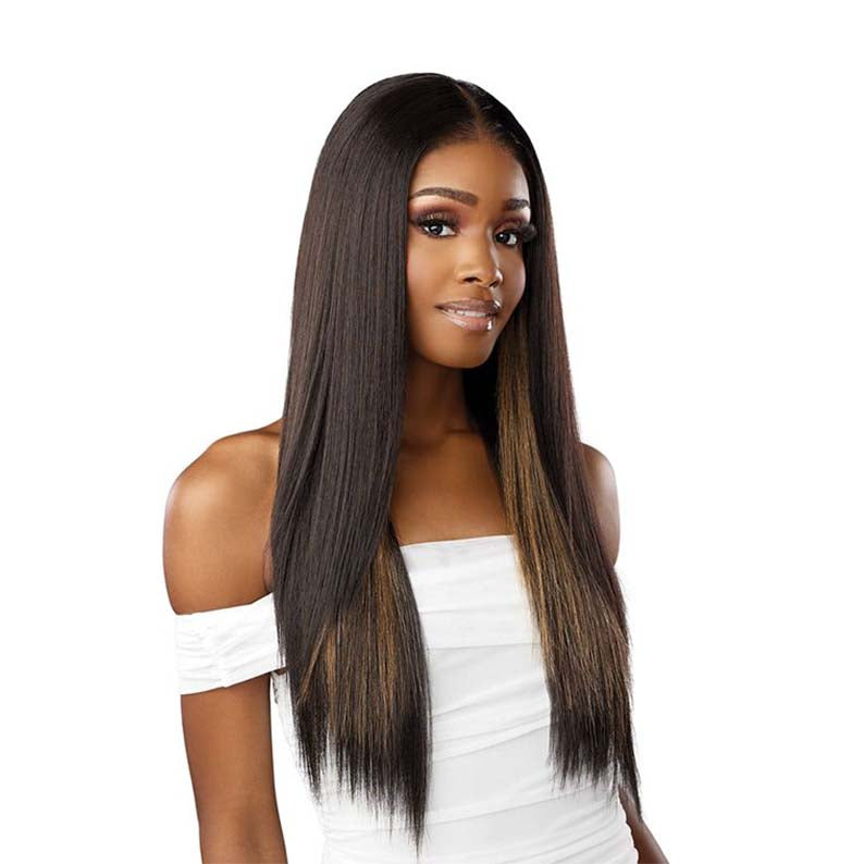 SENSATIONNEL Bare Lace Glueless Synthetic Extra Transparent Luxe 13X6 Lace Front Wig - 13X6 UNIT 1