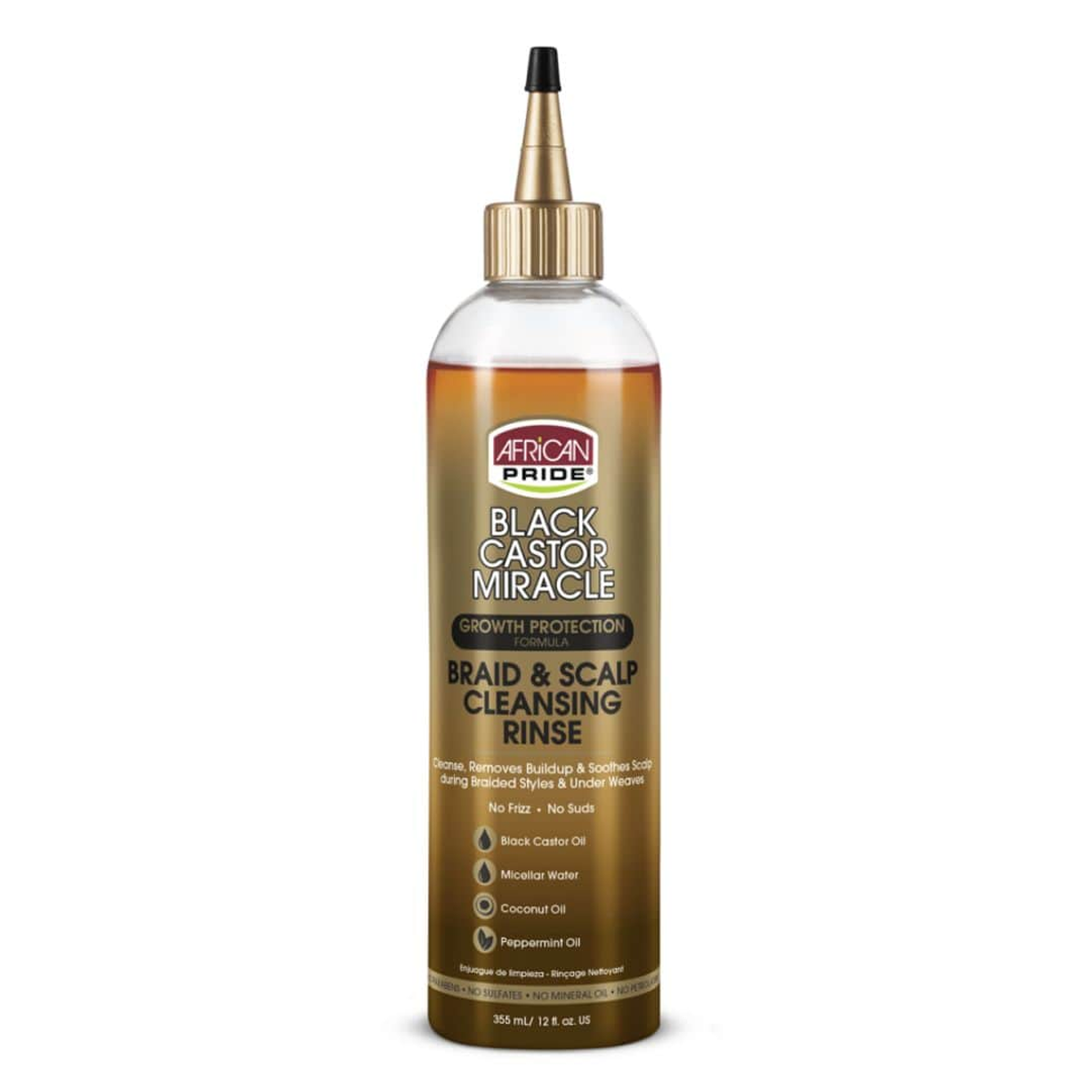 AFRICAN PRIDE Black Castor Miracle Sealing Oil 6oz – Hera Beauté - View #7