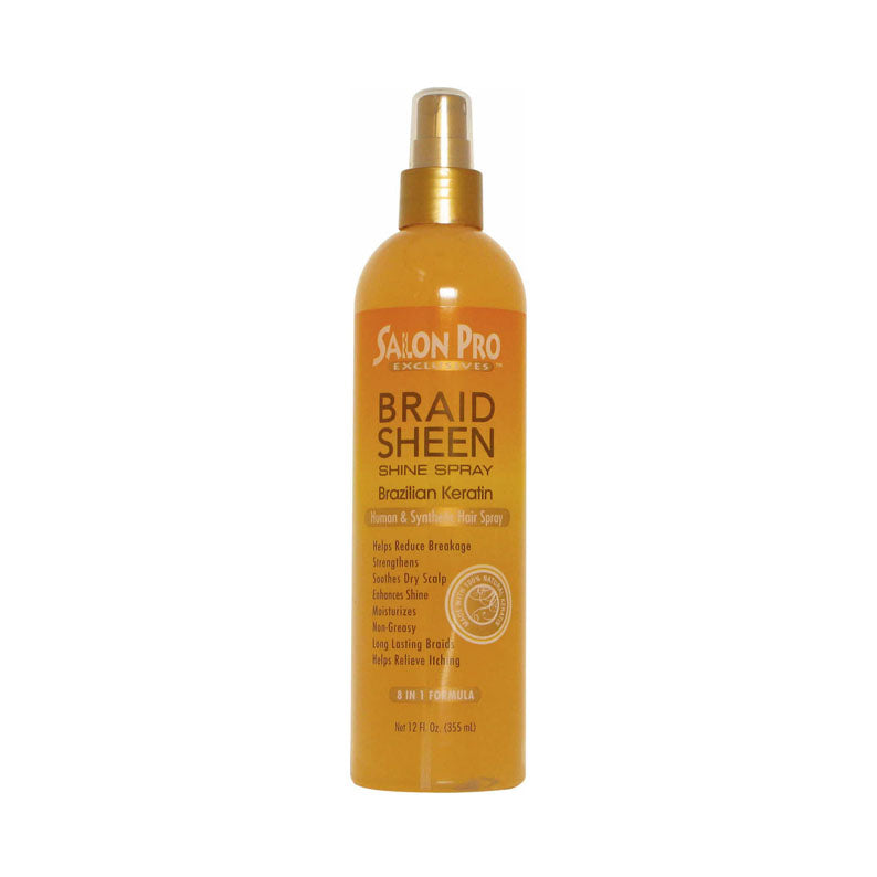 Salon Pro Braid Sheen Brazilian Keratin 12oz Hera Beauty 