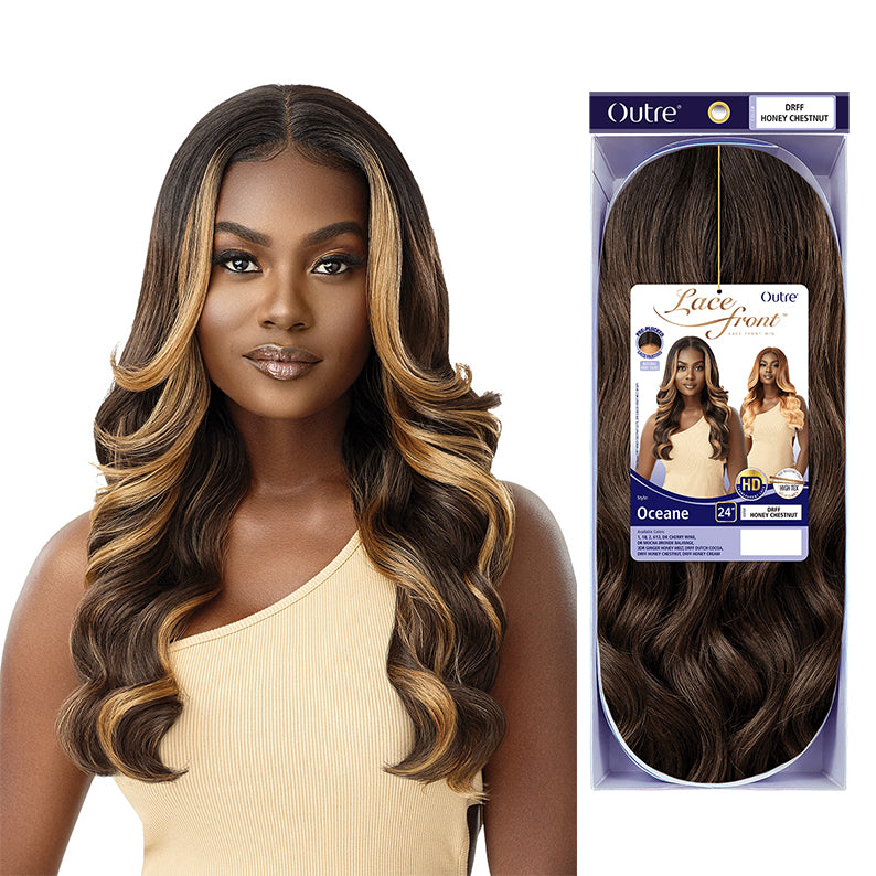 LACE FRONT Synthetic Hair Lace Front Wig OCEANE 24