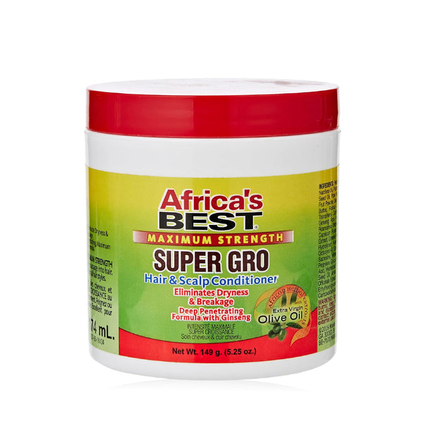 Le meilleur après-shampoing pour cheveux et cuir chevelu Super Gro Max d'Afrique, 150 ml