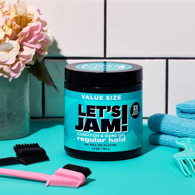 LET'S JAM! Condition & Shine Gel [REGULAR HOLD] 14oz