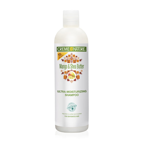 Shampooing ultra-hydratant CREME OF NATURE MANGUE &amp; BEURRE DE KARITÉ 12 oz