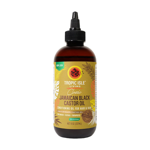 100% Natural Jamaican Black Castor Oil 8Oz