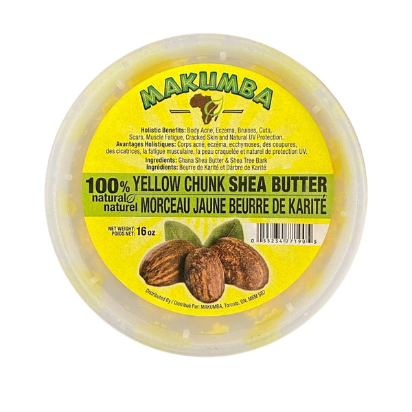 100% Natural Shea Butter [Yellow Chunk]