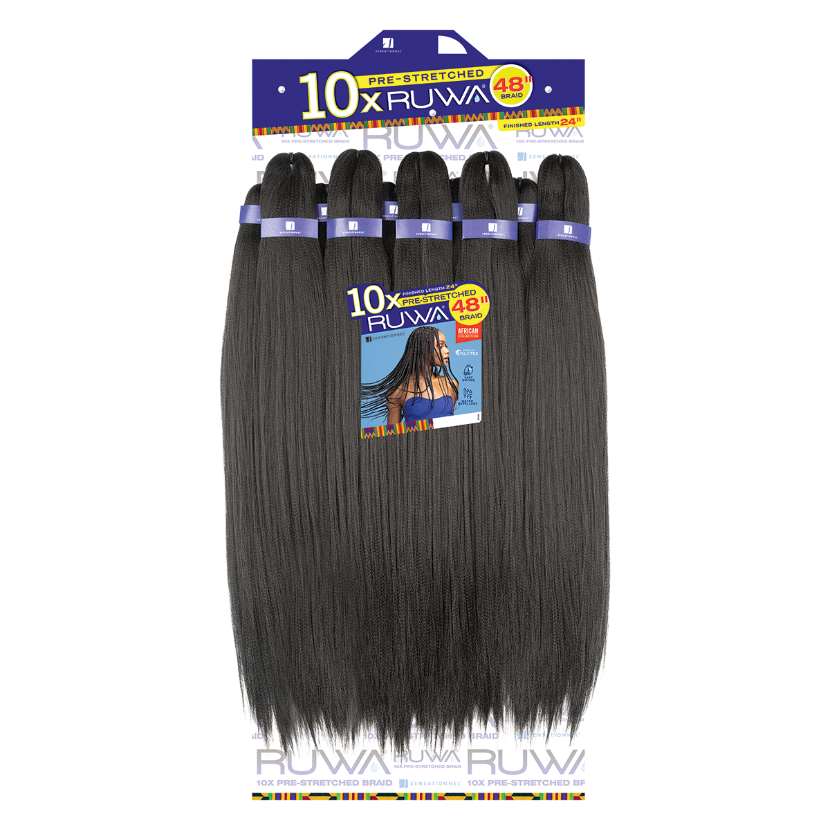 10x Ruwa Pre-Stretched Braid 48"