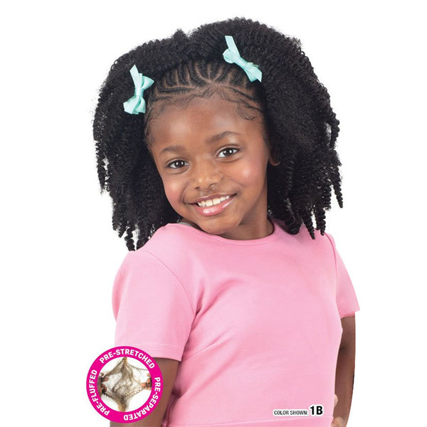 SHAKE N GO FREETRESS 3x Kids Pré-gonflé Poppin' Twist 12"