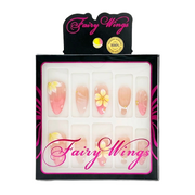 FAIRY WINGS Faux Ongles Faits À La Main Amande Régulière [W0021]