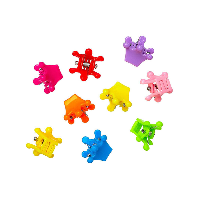 Kids Crown Claw Clip 30Pcs #Pn29