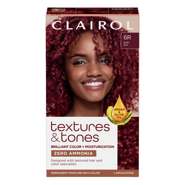Coloration permanente des cheveux [6R Rouge rubis]