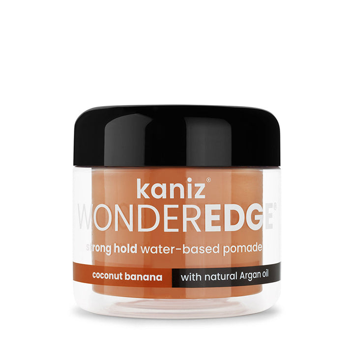 KANIZ Wonder Edge water based Pomade [Coconut Banana] 4oz