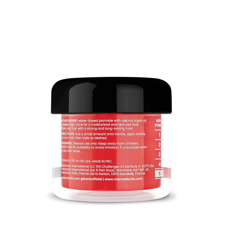 KANIZ Wonder Edge water based Pomade [STRAWBERRY] 4oz