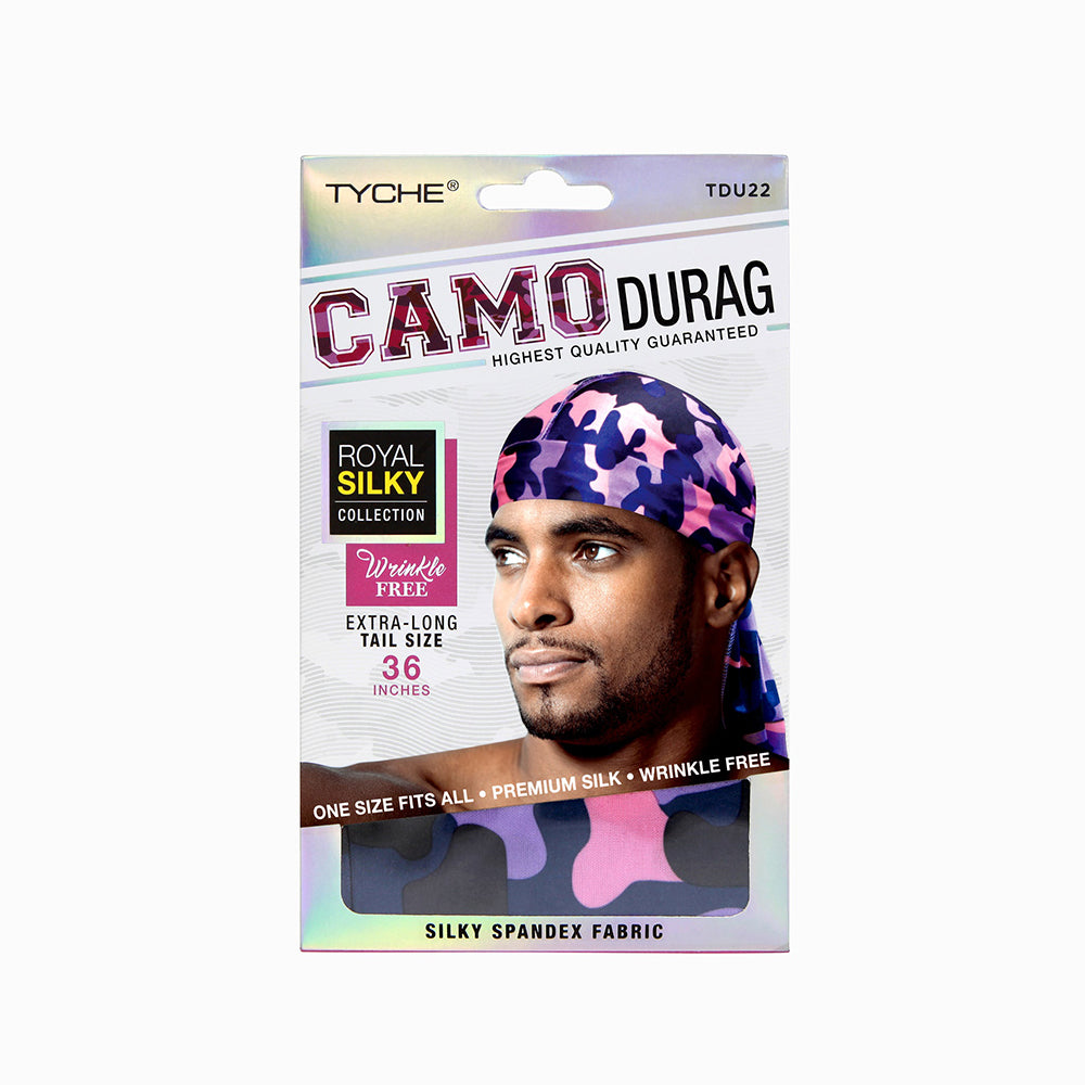 NICKA K TYCHE Camo Durag [PINK] #TDU22