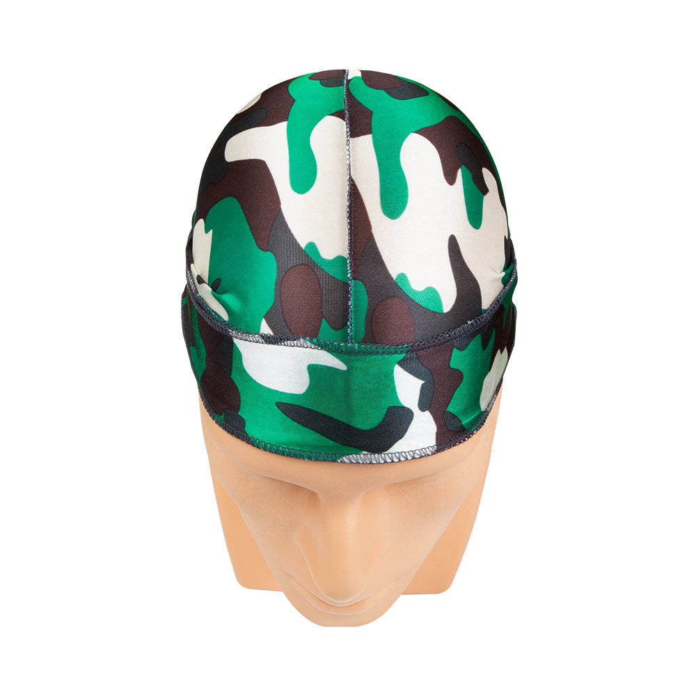 NICKA K TYCHE Camo Durag [DEEP GREEN] #TDU23