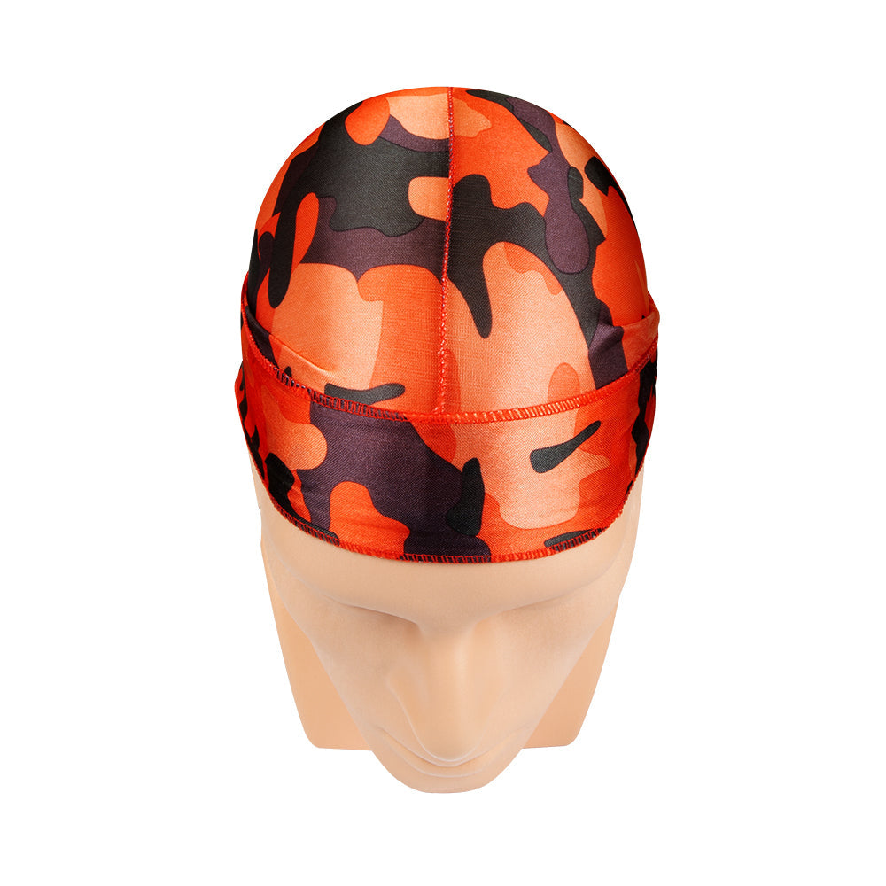 Tyche Camo Durag [Orange] #Tdu25