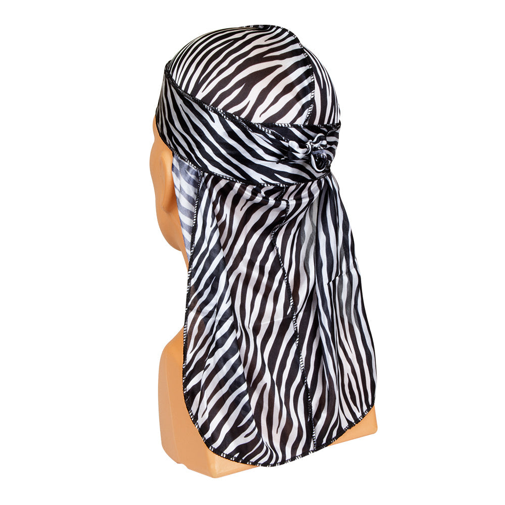 NICK K TYCHE Silky Durag [ZEBRA] #TDU30