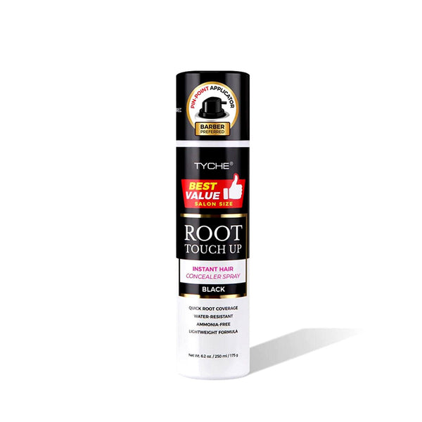 TYCHE Root Touch Up Instant Hair Concealer Spray [BLACK] 6.2oz