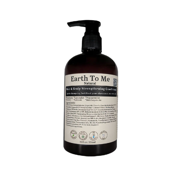 Après-shampoing fortifiant pour cheveux et cuir chevelu EARTH TO ME 12 oz