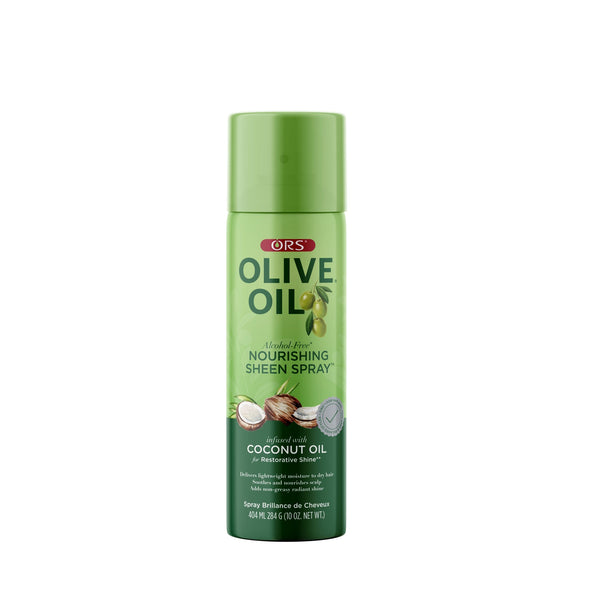 Spray nourrissant et brillant à l'huile d'olive ORS infusé à l'huile de coco 11,7 oz