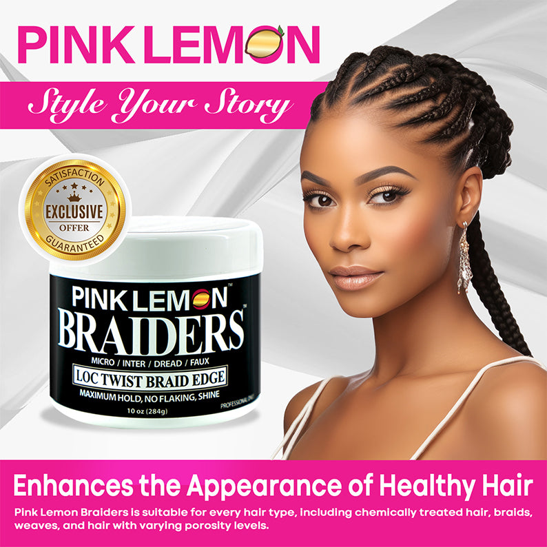 BELLATIQUE Pink Lemon Braiders 5oz