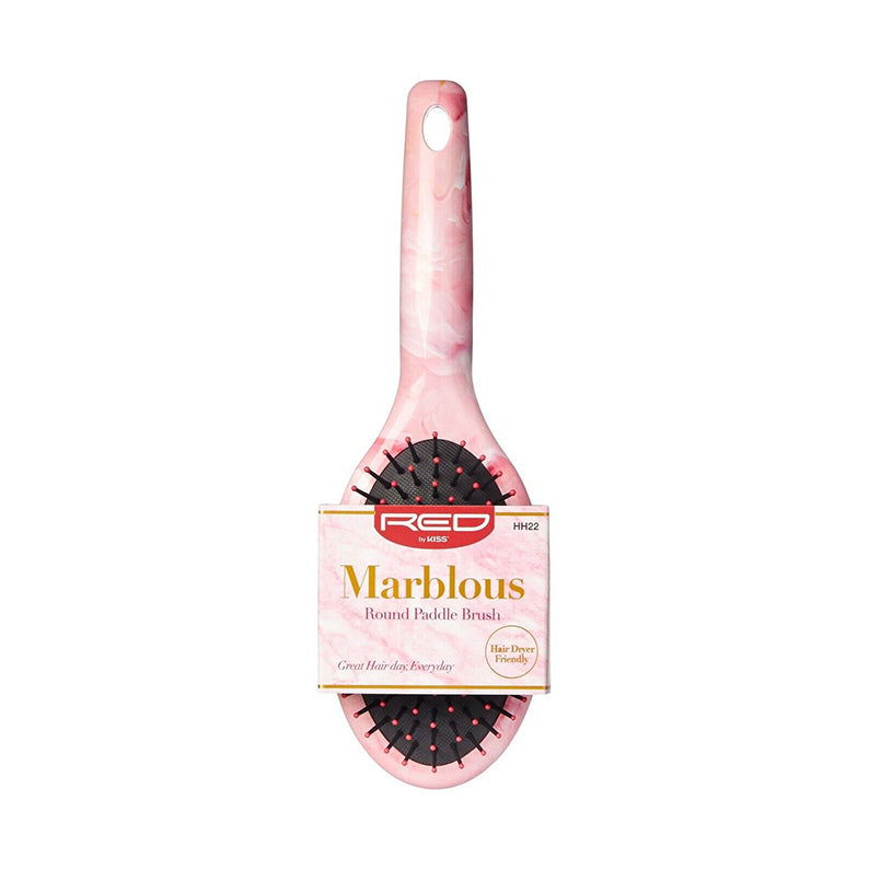 RED by KISS Marblous Paddle Brush [Round] #HH22