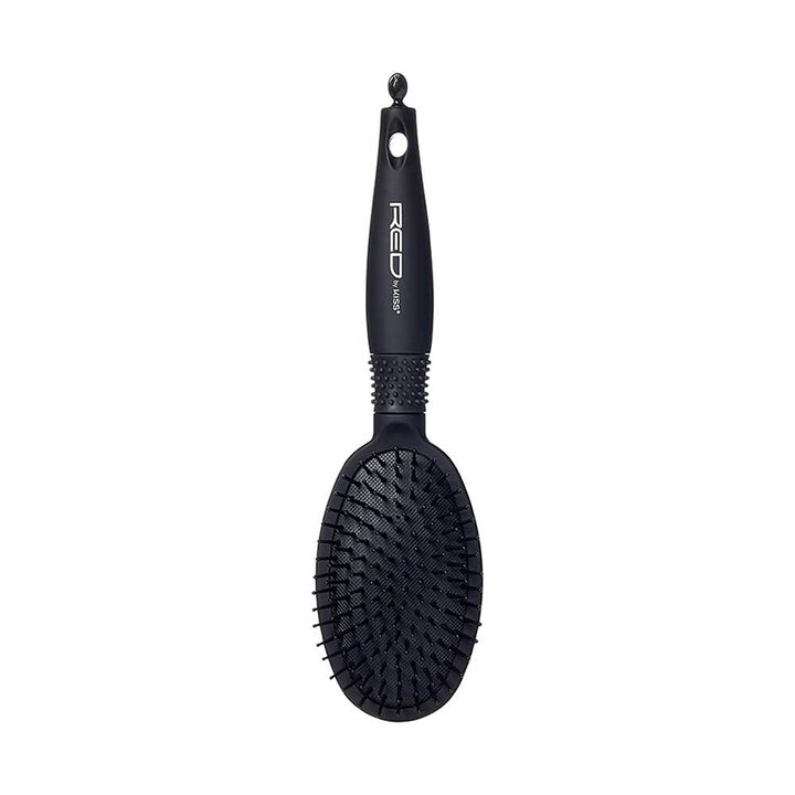 RED by KISS Rubberized Paddle Brush Regular Round #HH30