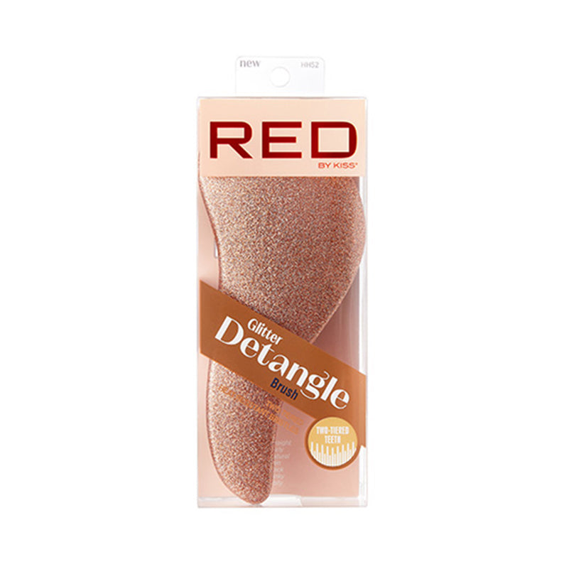RED by KISS Glitter Detangle Brush [Gold] #HH52
