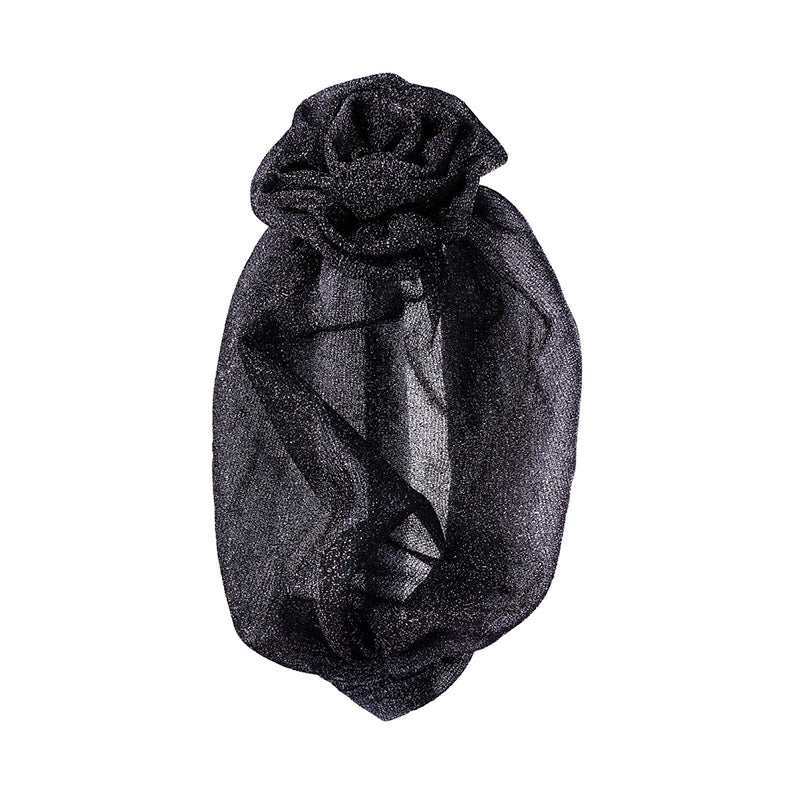 Galaxy Top Knot Turban [BLACK GALAXY] #HQ64