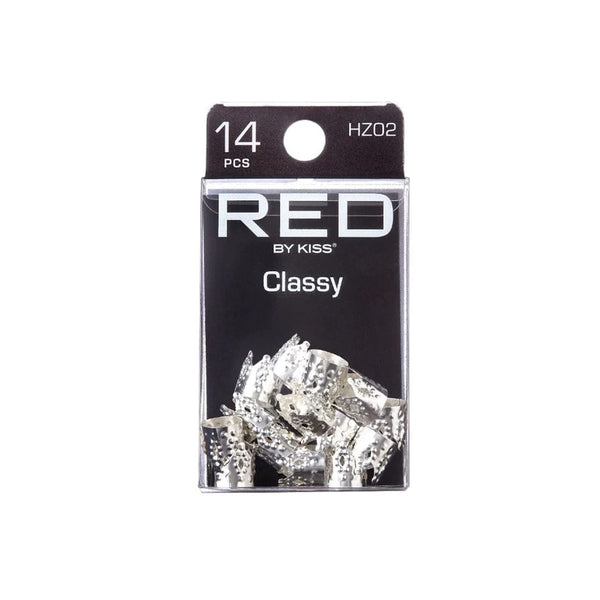 RED Braid Charm 14pcs #HZ02