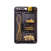 RED Braid Charm 34pcs #HZ77