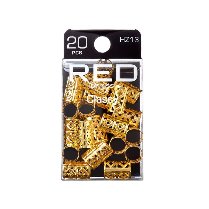 RED Braid Charm 20pcs #HZ13