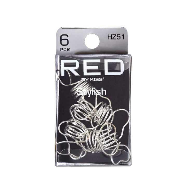 RED Braid Charm 6pcs #HZ51