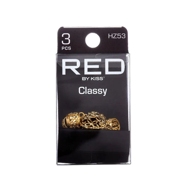 RED Braid Charm 3 pcs #HZ53