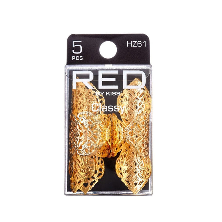 RED Braid Charm 5 pcs #HZ61