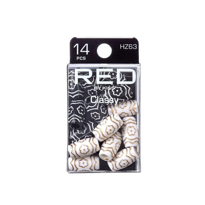 RED Braid Charm 14 pcs #HZ63