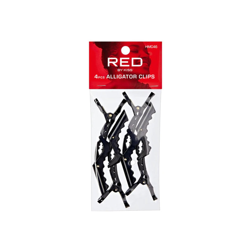RED by KISS Alligator Clips HMC46 – 4 Count