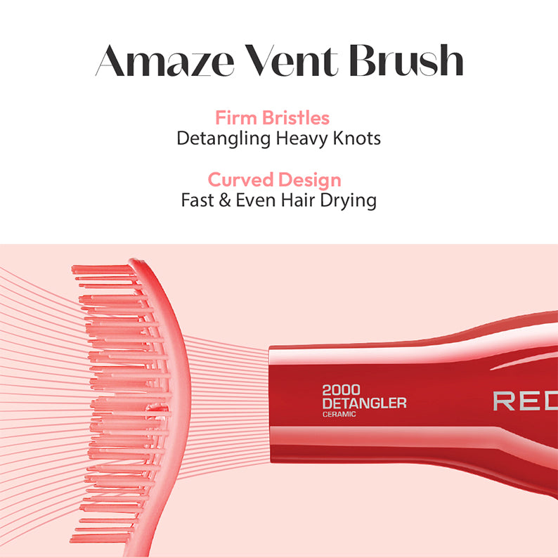 RED by KISS Flexible Amaze Square Vent Brush #HH211