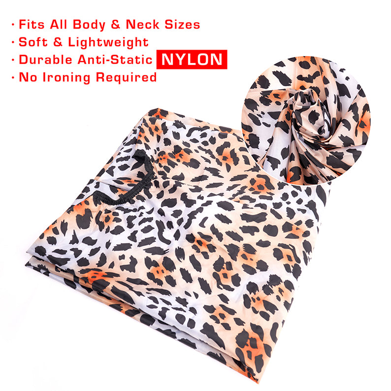 #Sa04 All Purpose Salon Nylon Cape [Leopard]
