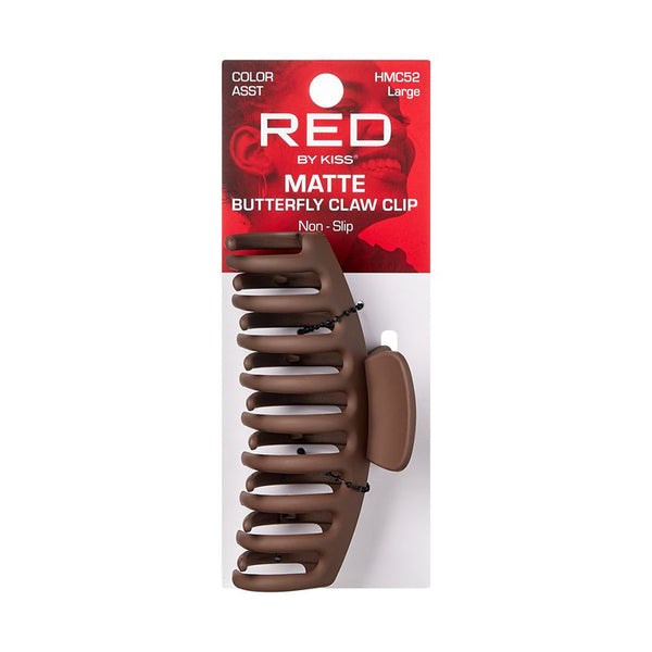 RED by KISS Matte Butterfly Claw Clip Large [ASSORTED COLOR] #HMC52