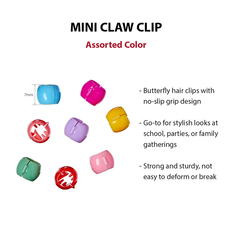 RED by KISS Kids Mini Claw Clip 36pcs #PN24