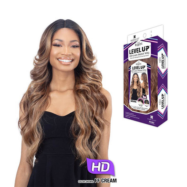 SHAKE N GO Freetress Equal Synthetic HD Lace Front Wig - ARIANA