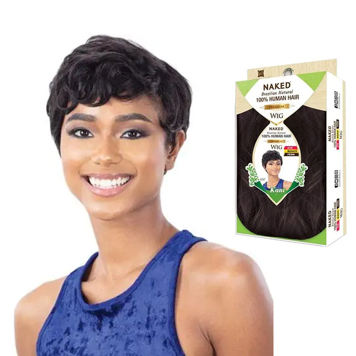 SHAKE N GO Naked Brazilian 100% Human Hair Wig - KANI