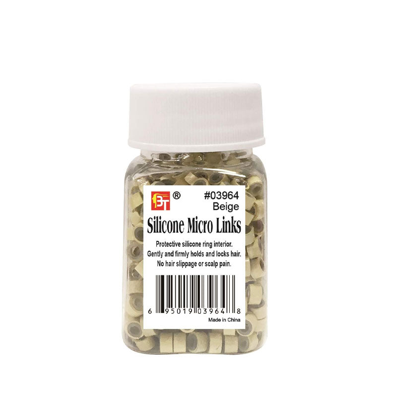 Micro-maillons en silicone #03964 [Beige]