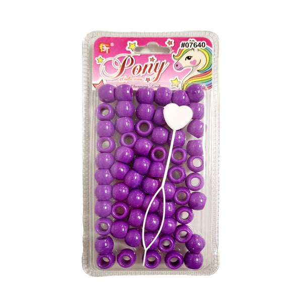 BEAUTY TOWN Hair Beads [PURPLE] #07640