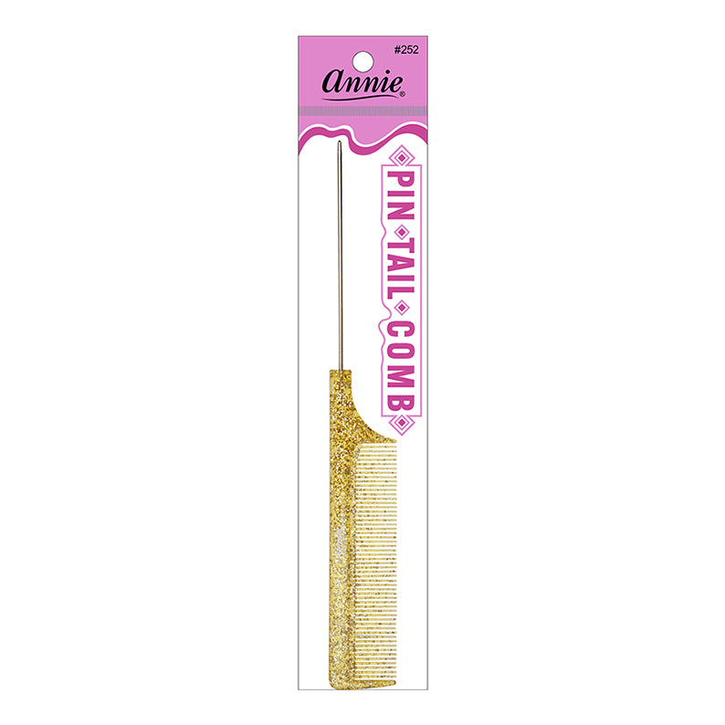 ANNIE Luminous Pin Tail Comb Assorted Color #252