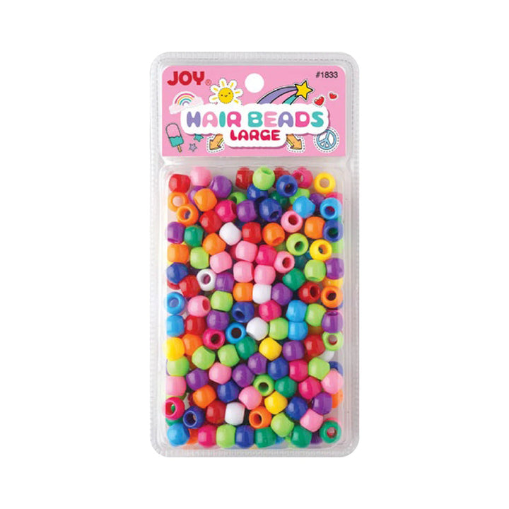 ANNIE JOY #01833 Beads Large 240ct [ASSORTED COLOR]