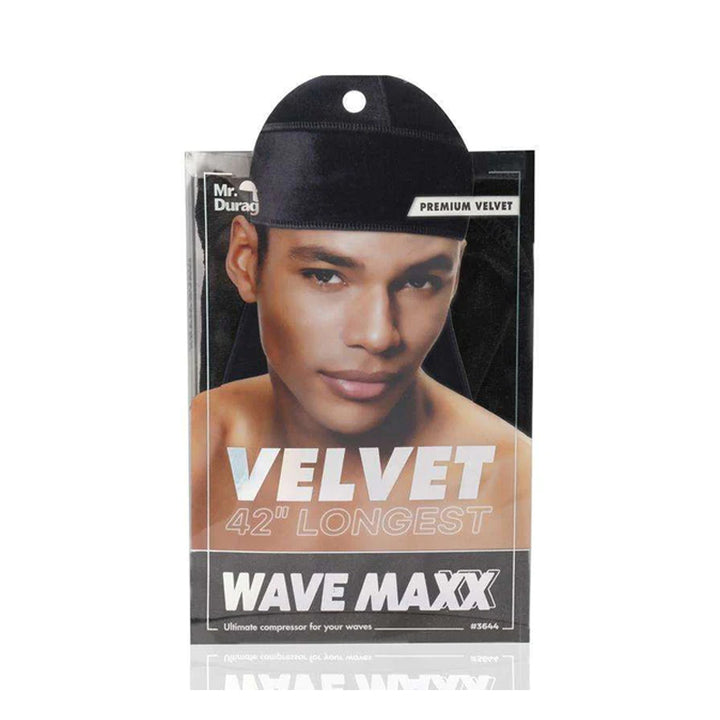 ANNIE Velvet Durag [Black] #03644