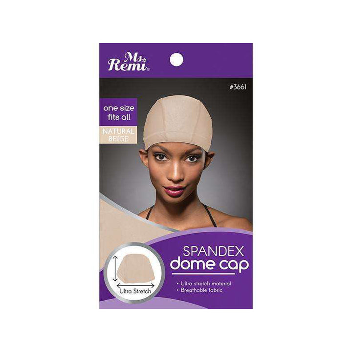 ANNIE MS. REMI #03661 Spandex Dome Cap [NATURAL BEIGE]