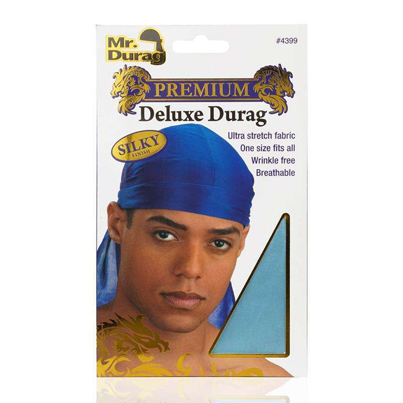 M. Durag #04399 Durag soyeux de luxe [Couleurs assorties]